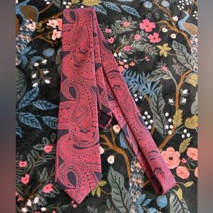 Jim Thompson Navy Paisley Silk Tie